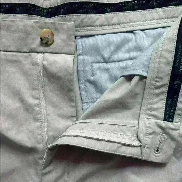 Tailorbyrd Casual Golf Tech Athletic Flat Front Shorts Size 36 9” Inseam - Picture 4 of 4
